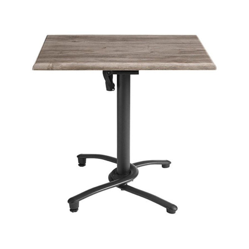 TABLETOP SQUARE AGED OAK 32"*