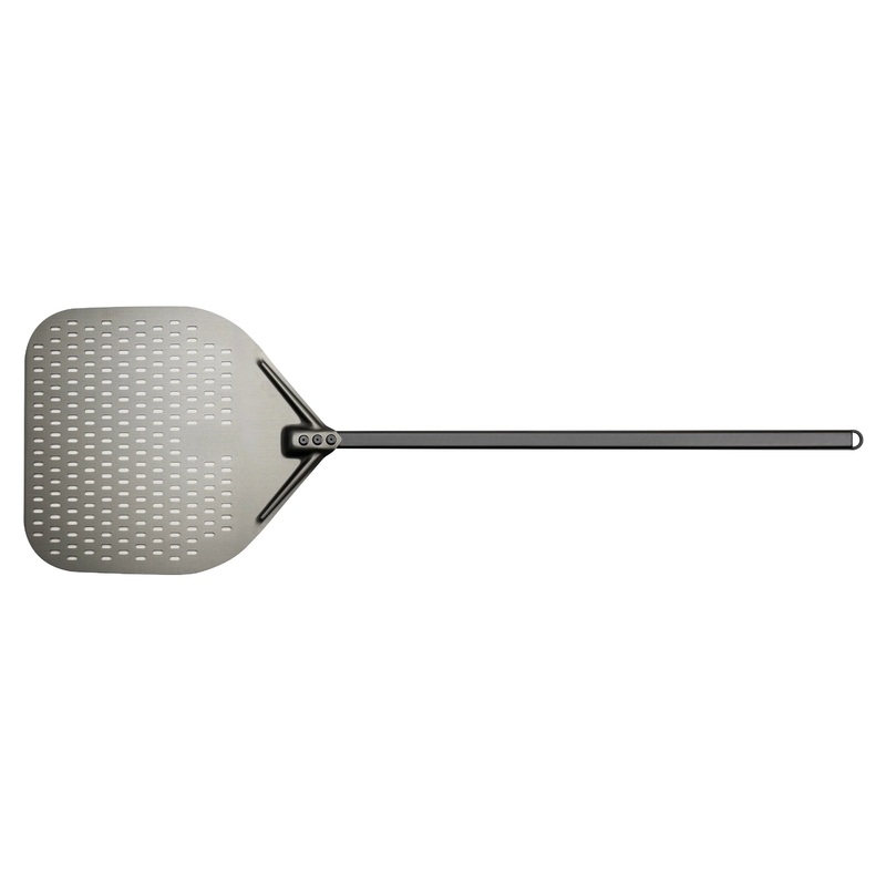 Browne - Pizza Peel, Perforated, 18" x 16", Handle Length 59"  246590
