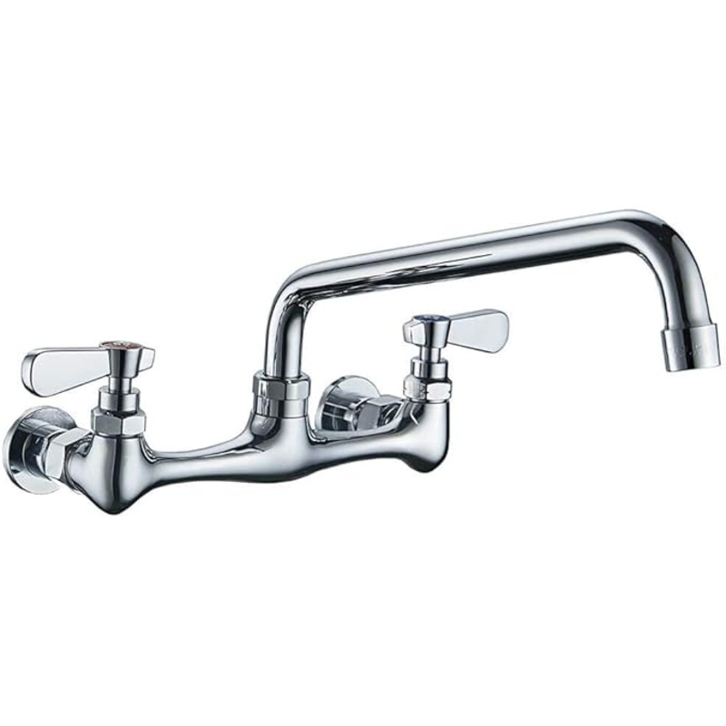 Encore - 8" OC Wall Mount Faucet with 12" Swivel Spout  KL54-8012SE1Z