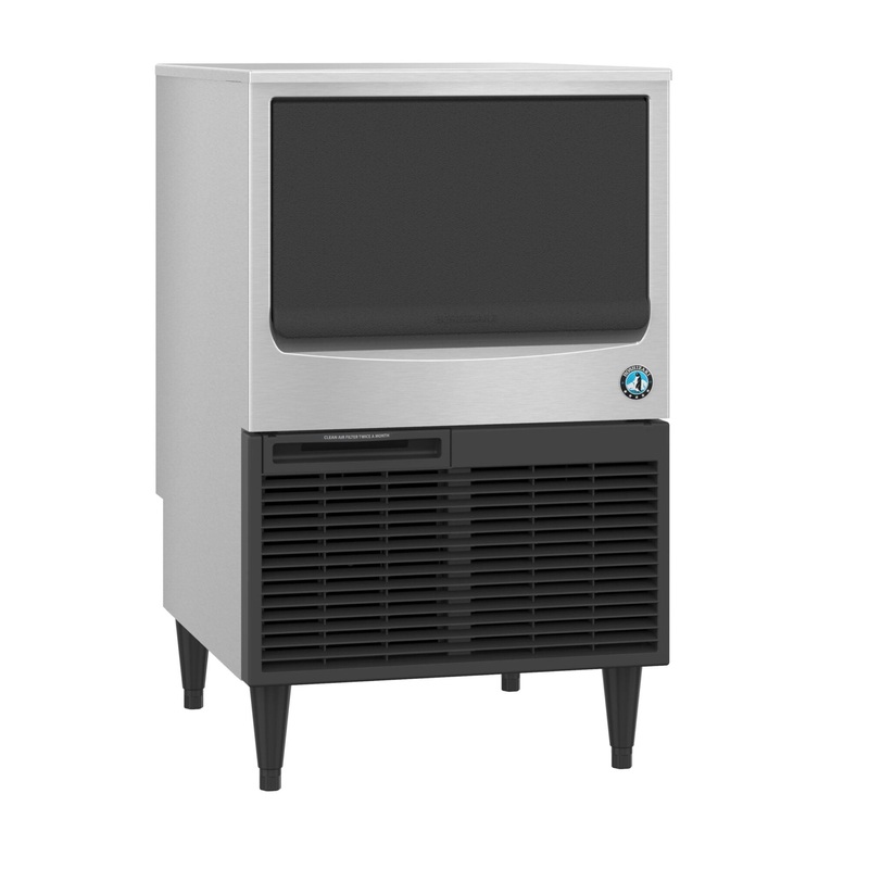 Hoshizaki Crescent Cuber Icemaker, Air-cooled, Built in Storage Bin KM161BAJ 1/1EA