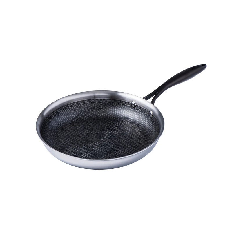 Meyer - HybridClad Skillet, 12", 32 cm, Stainless Steel, Made in Canada  3519-32-00