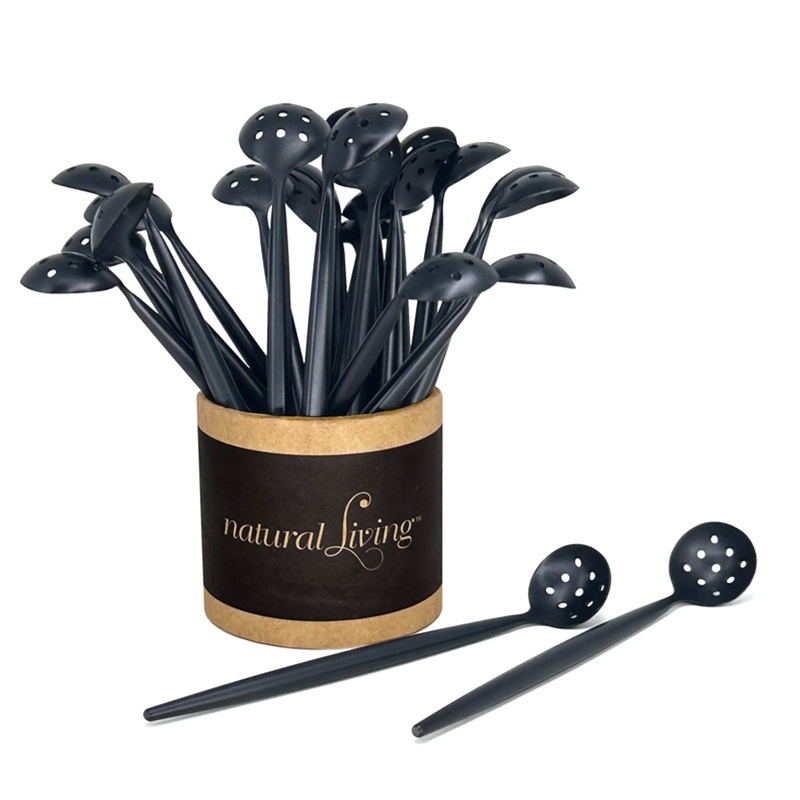 Natural Living - Olive Spoon, Black Finish 32516KCDU