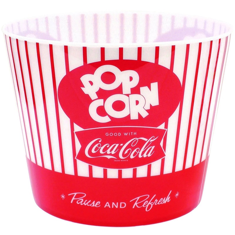 TableCraft - Popcorn Bucket, 3 qt, "Pause & Refresh"  CC400