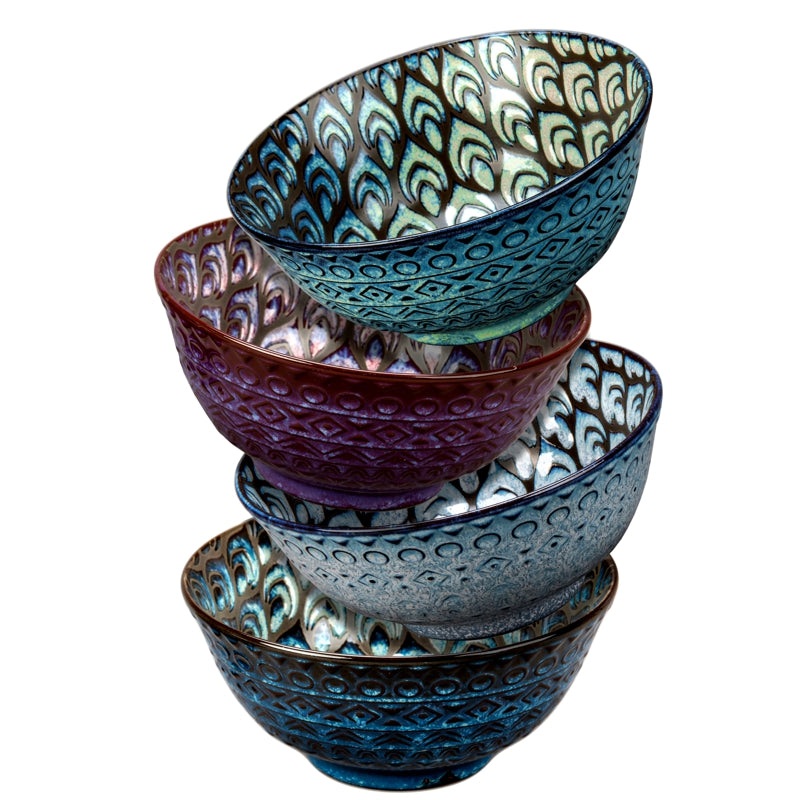 Danesco TERRIN BOWL 4 ASSORT COLOR 6" 441411 AS