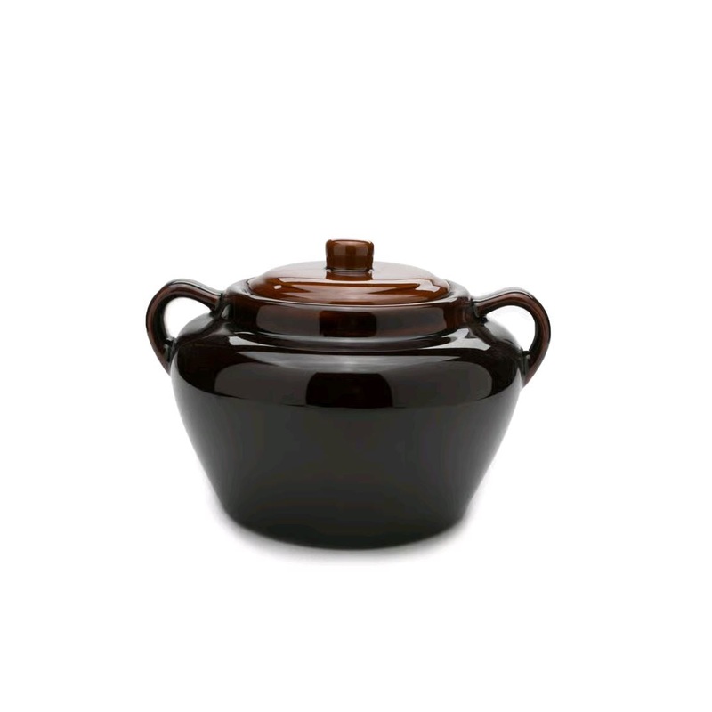 Foxrun Stoneware Bean Pot 0350