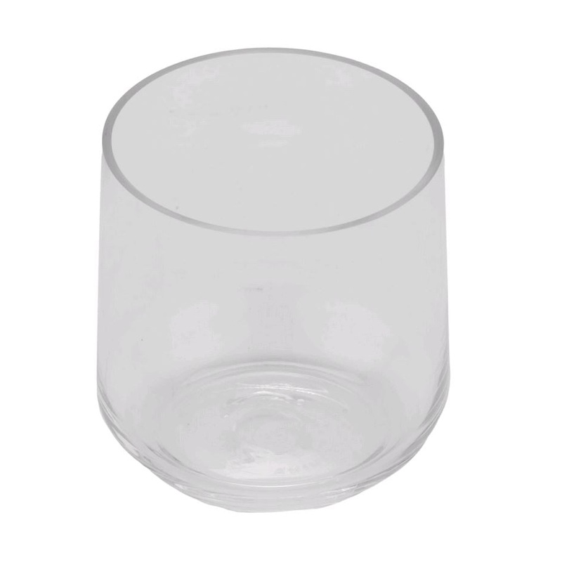 Get 10oz Tritan Clear Wide Base Short Tumbler Glass SW-1468-CL
