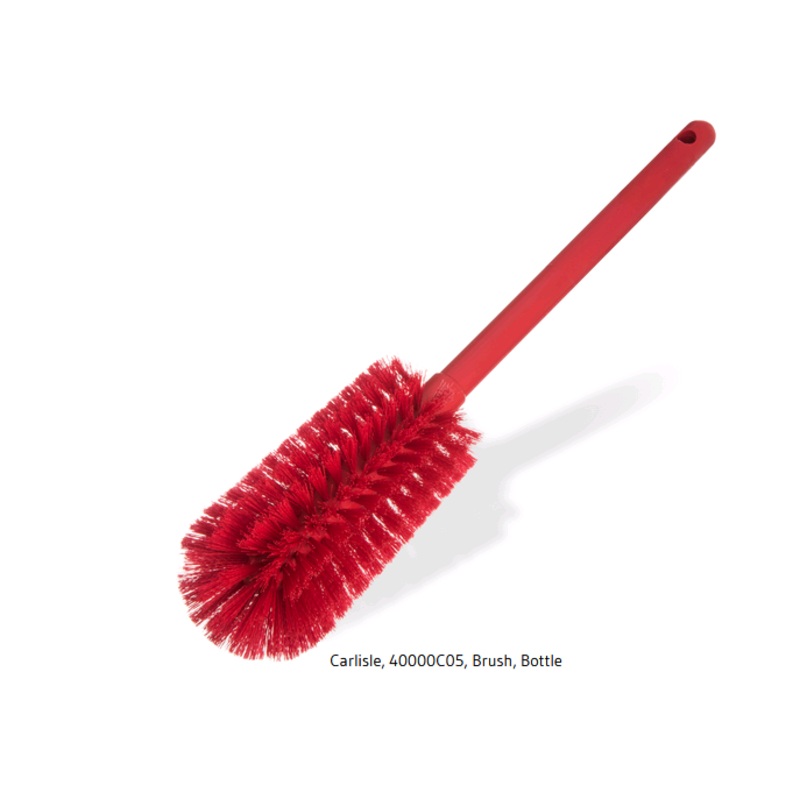 Rabco Carlisle, Brush, Red, Polyester, 11", 40000C05