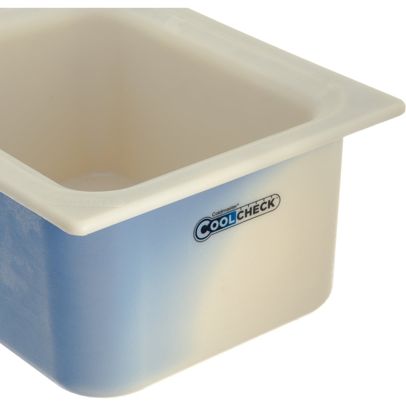 Rabco COLDMASTER COOLCHECK 6"D HALF 6QT WH/BLU CM1101C1402