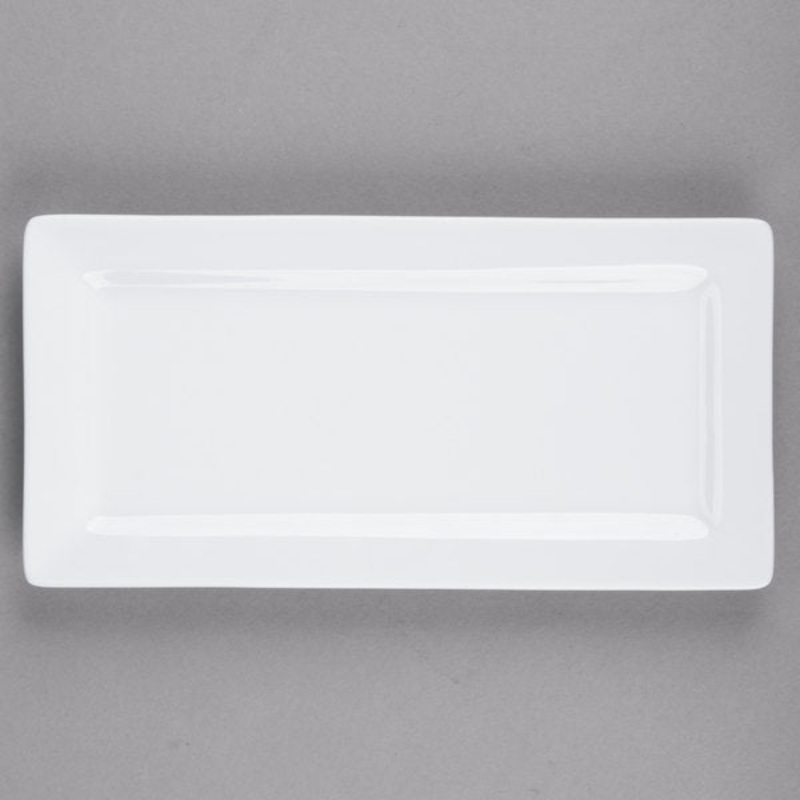 World Tableware 12"X6.5" RECTANGL SLATE PLATE SL-23*