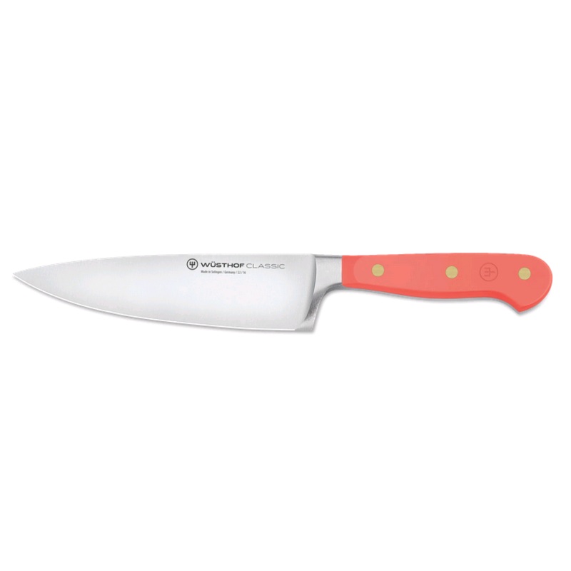 Wusthof Classic Coral Peach 6" Chefs Knife 1061700316