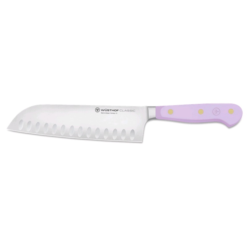 Wusthof Classic Purple Yam 7" Hollow Gr. Santoku 1061731417