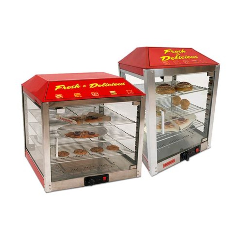 Benchmark Double Door Pass-Thru 18" Pizza Warmer 120V 51048
