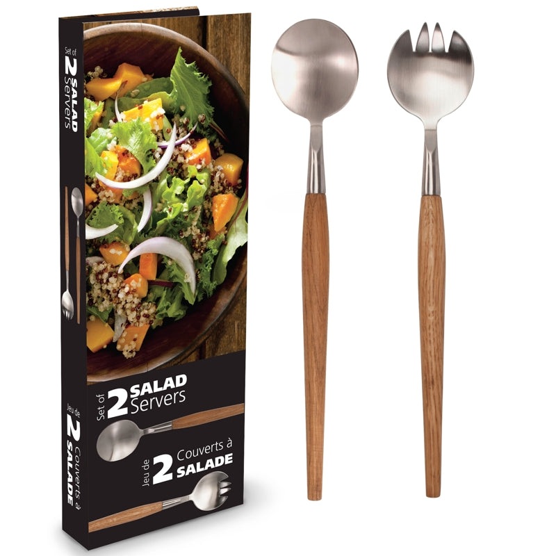 Danesco ACACIA SALAD SERVERS SET 3250545AC