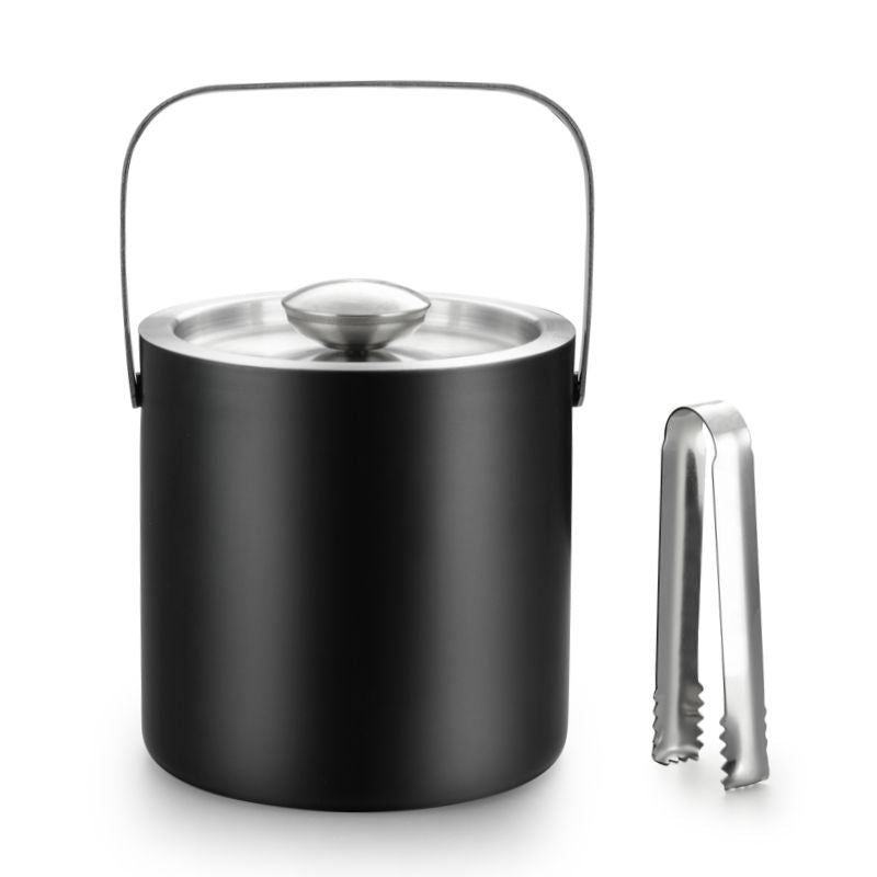 Danesco BLACK ICE BUCKET WITH LID 9400102BK
