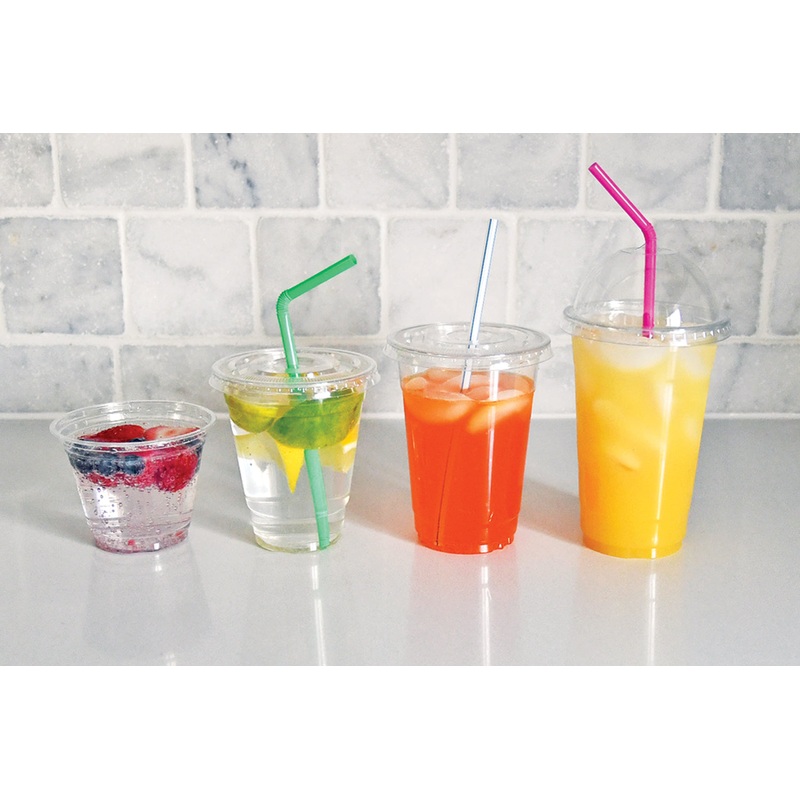 Global Paper and Plastics CLEAR PET PLASTIC LID DOME GL95542
