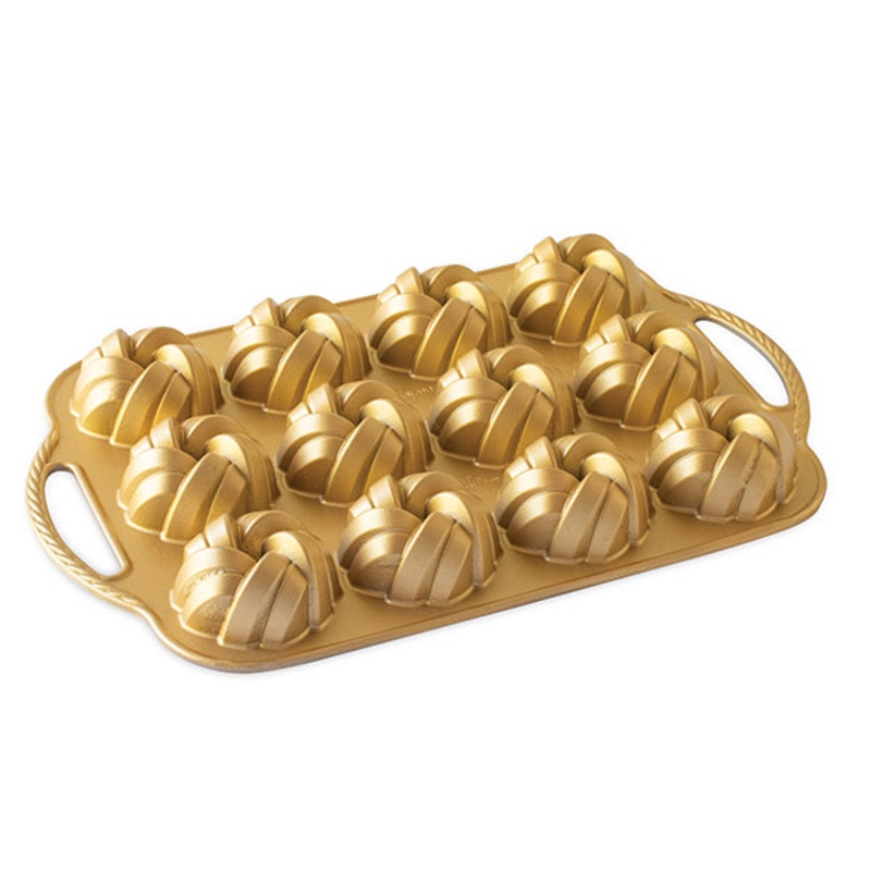 Nordic Briaded Mini Bundt Pan 60084