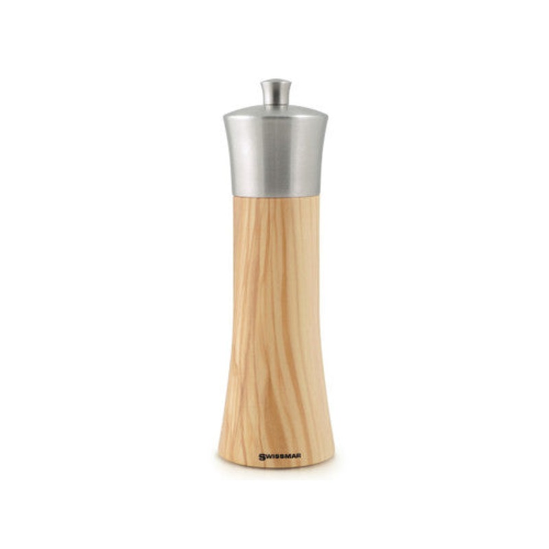 Swissmar OLIVE WOOD & S/S 8" SALT SMS2005ST