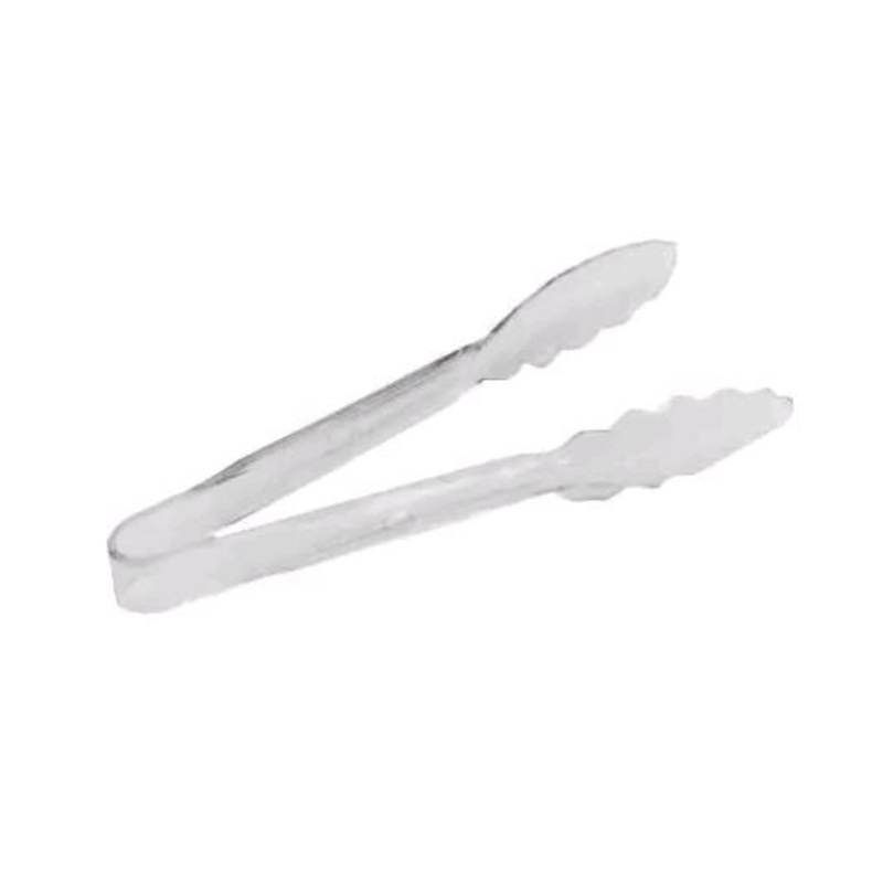 Johnson Rose 9.5" Clear Polycarbonate Scalloped Edge Utility Tong 3069*