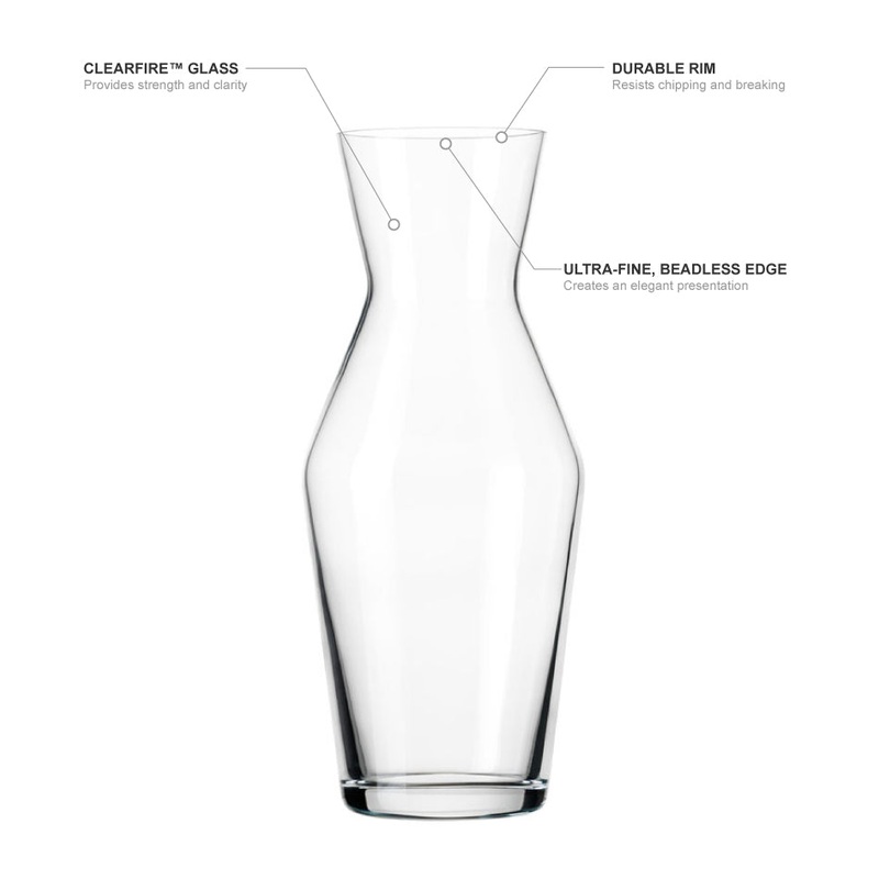 Libbey 9030 10 3/4 oz Symmetry Carafe, Glass