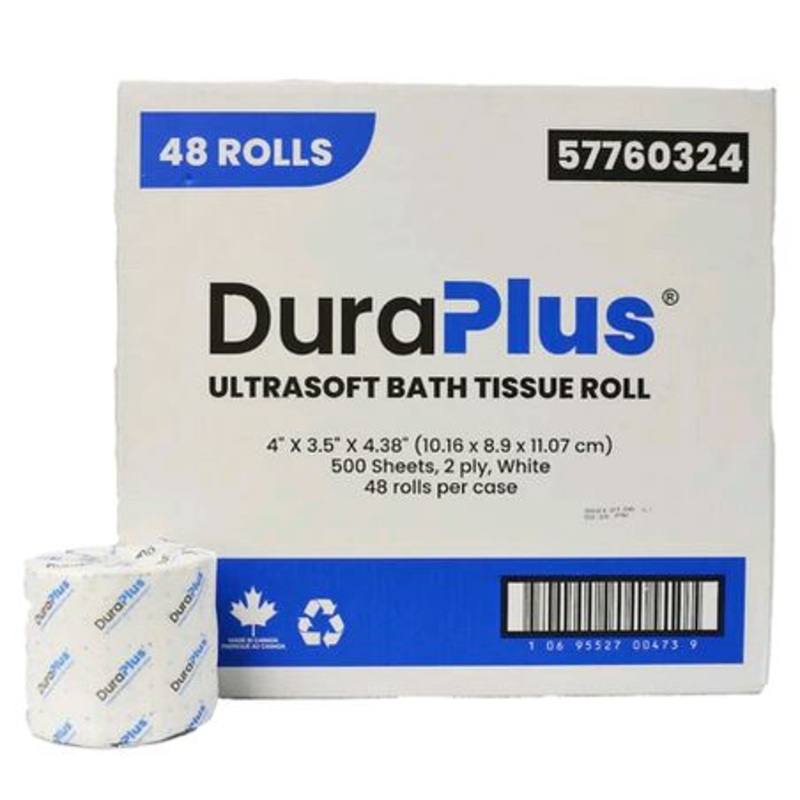 Ultra-Soft Bathroom Tissue Rolls - 2-Ply, 48 x 500s 57760324