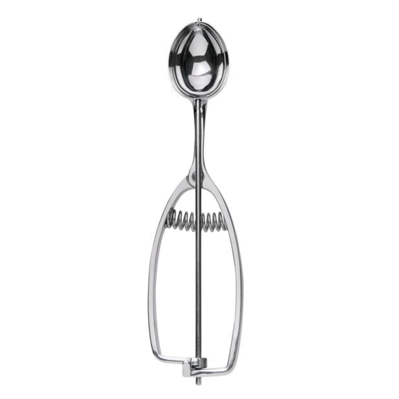 Vollrath #30 0.94oz Oval Stainless Steel Squeeze Handle Disher 47172*