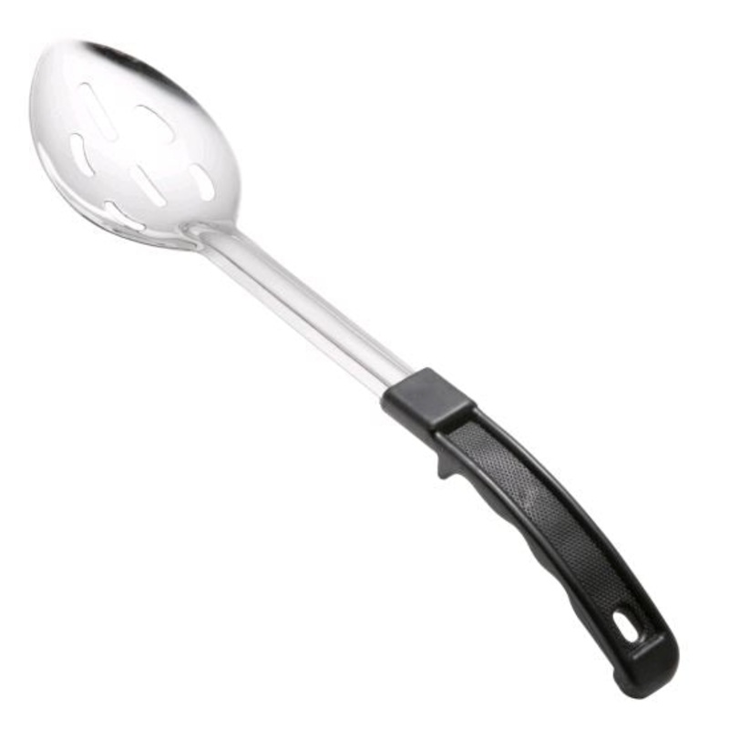 Winco 13" S/S Slotted Basting Spoon blk BHSP-13