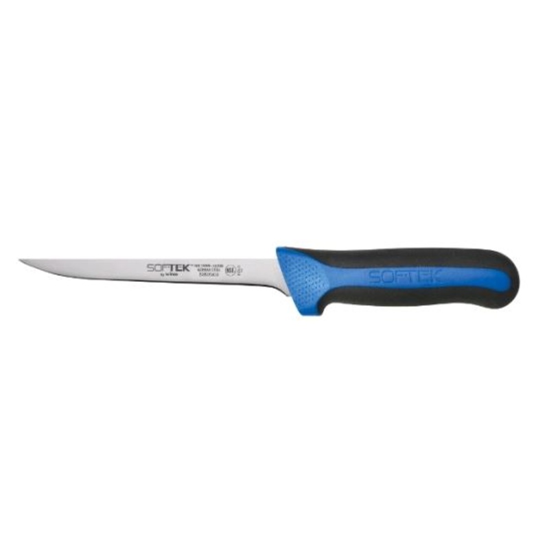 Winco Sof-Tek Narrow Boning Knife 6" Non-Slip KSTK-61