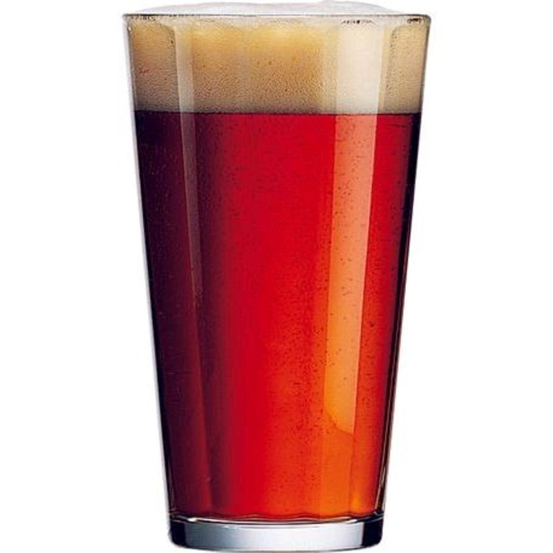 Arcoroc 19343 16 oz. Fully Tempered Mixing Glass / Pint Glass*