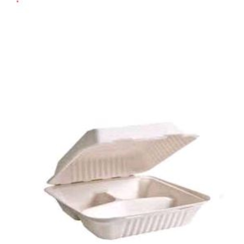EFCO2993-E 3 Compartment White Pebble Container