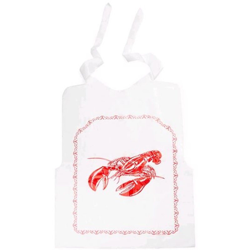 Fox Run Disposabe Lobster Bib 5957 set of  4