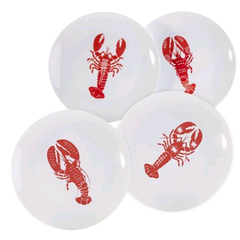 Living Art Lobster Plates 9047422AS*