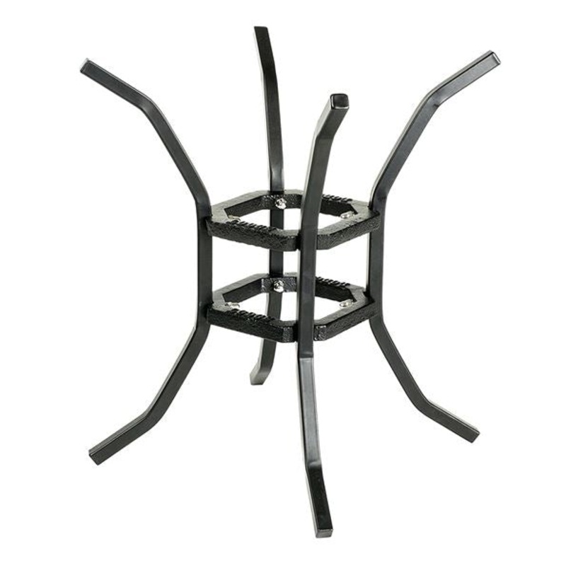 Lodge A5-8 Fire and Cook Stand, Black, Package - 8" x 13.75"