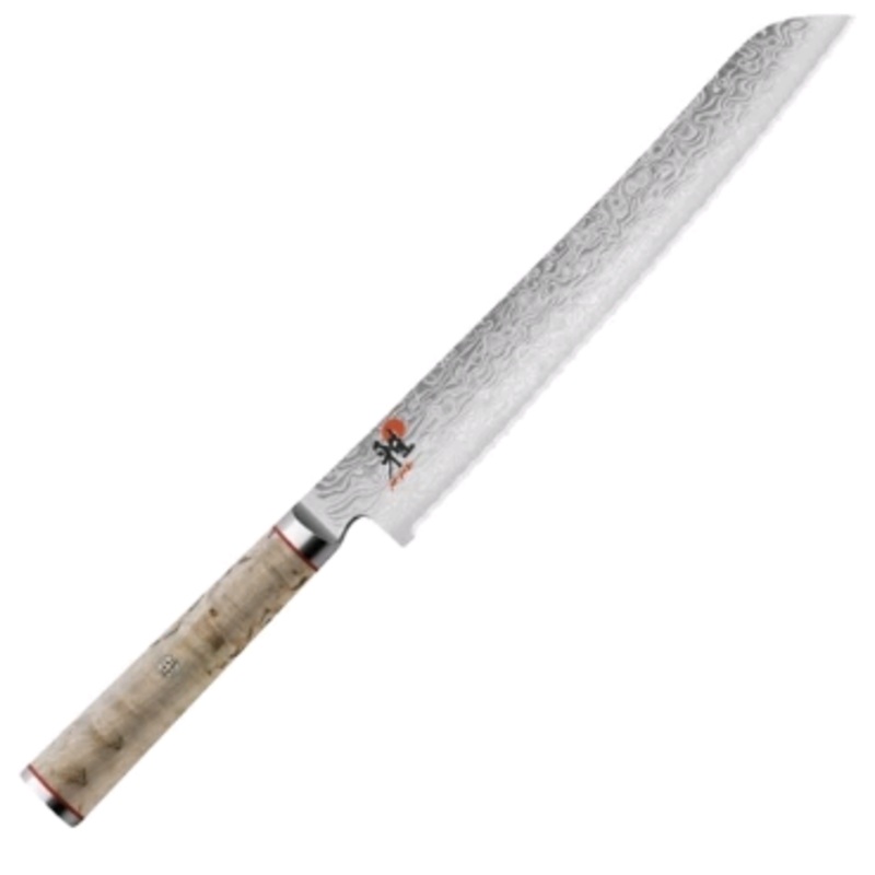 MIYABI 9" Bread Knife Birchwood 34376231