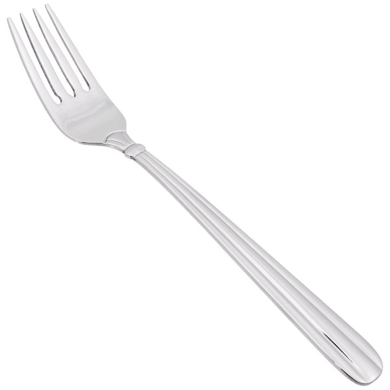 Oneida 2347FSLF Unity 7" Stainless Steel Salad / Pastry Fork *