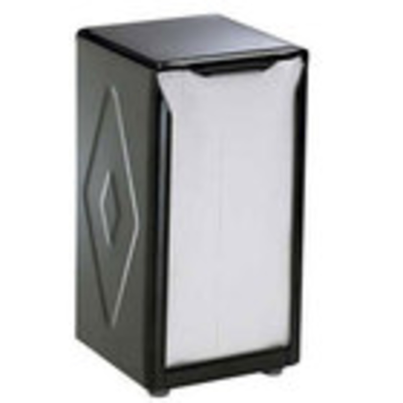 Paper Napkin Dispenser Black