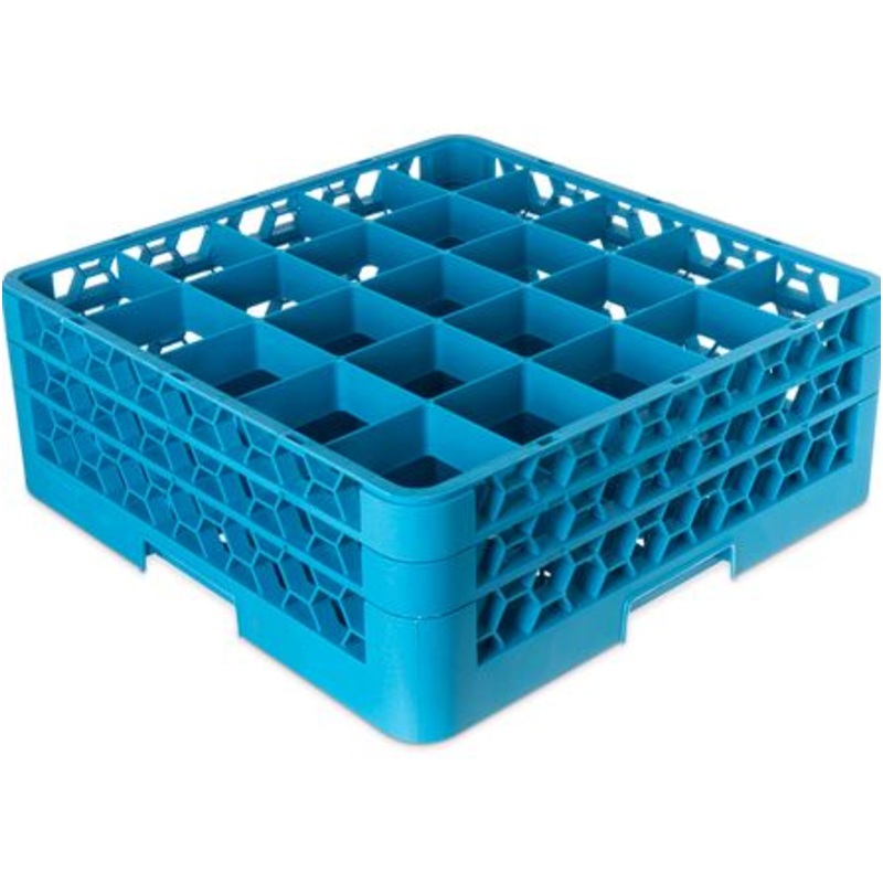Rabco 25 Compartment Dish Rack with 2 Exterders RG25-2*