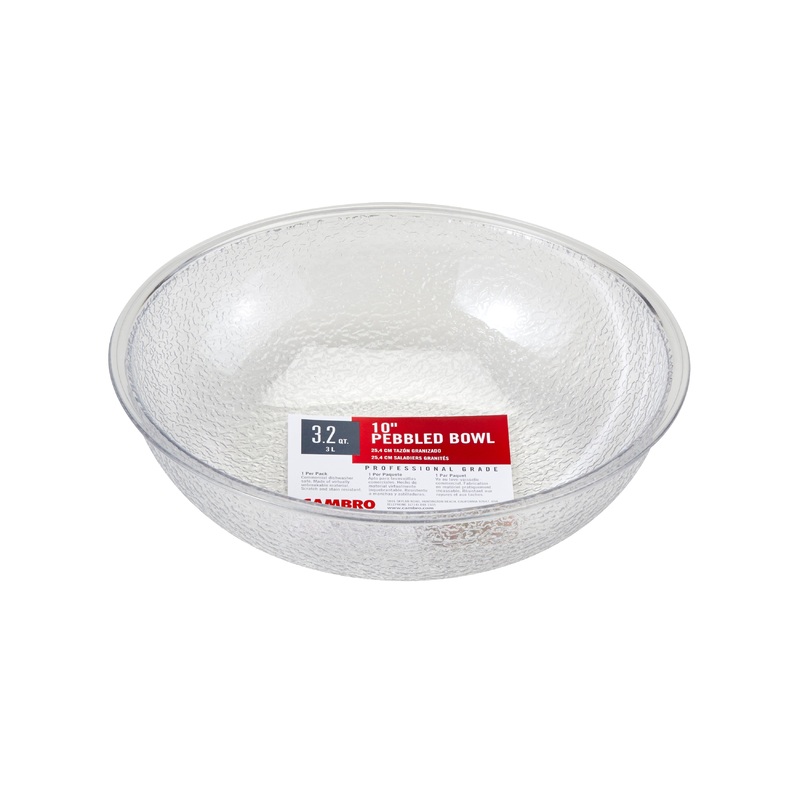 Cambro BOWL PEBBLE 10"/3.2QT PSB10176