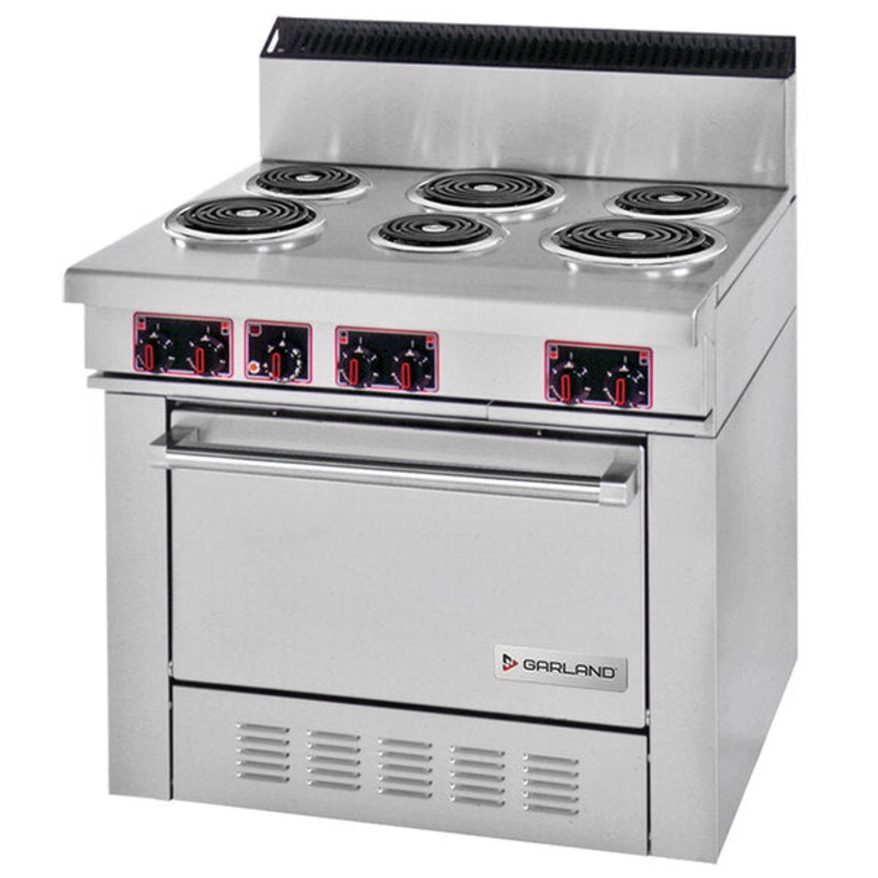 Garland RANGE, 36" 6 TUBULAR BURNERS S686*