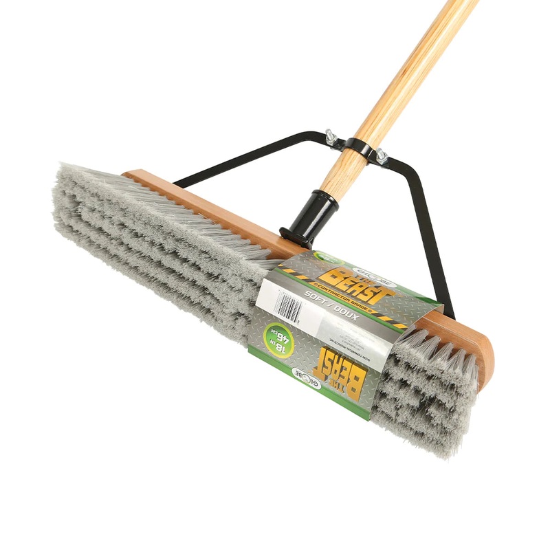 Globe 18" CONTRACTOR PUSH BROOM SOFT 4061