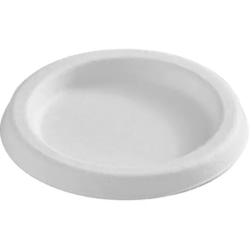 Globe, 2oz, portion cup lid, compostable, pack of 100, 6036
