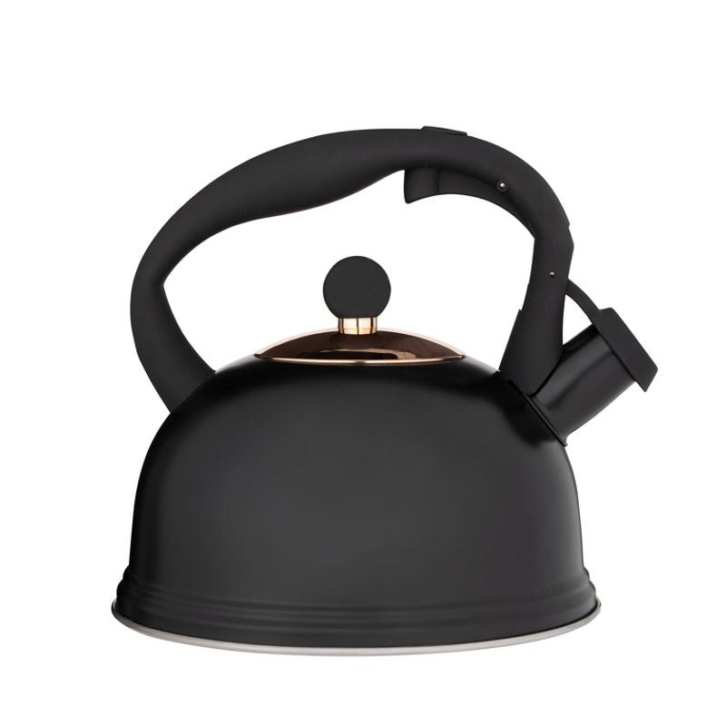 OTTO Typhoon Whistling Kettle, 1.8L, Black, 0218232BK