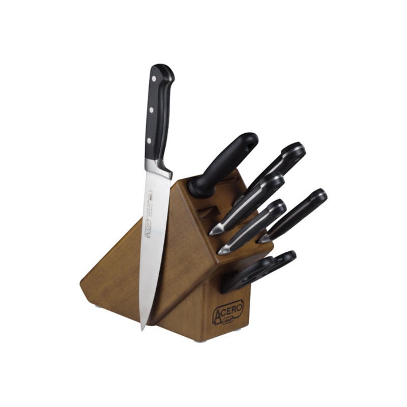 Winco Acero Knife Block Set  KFP-BLKA