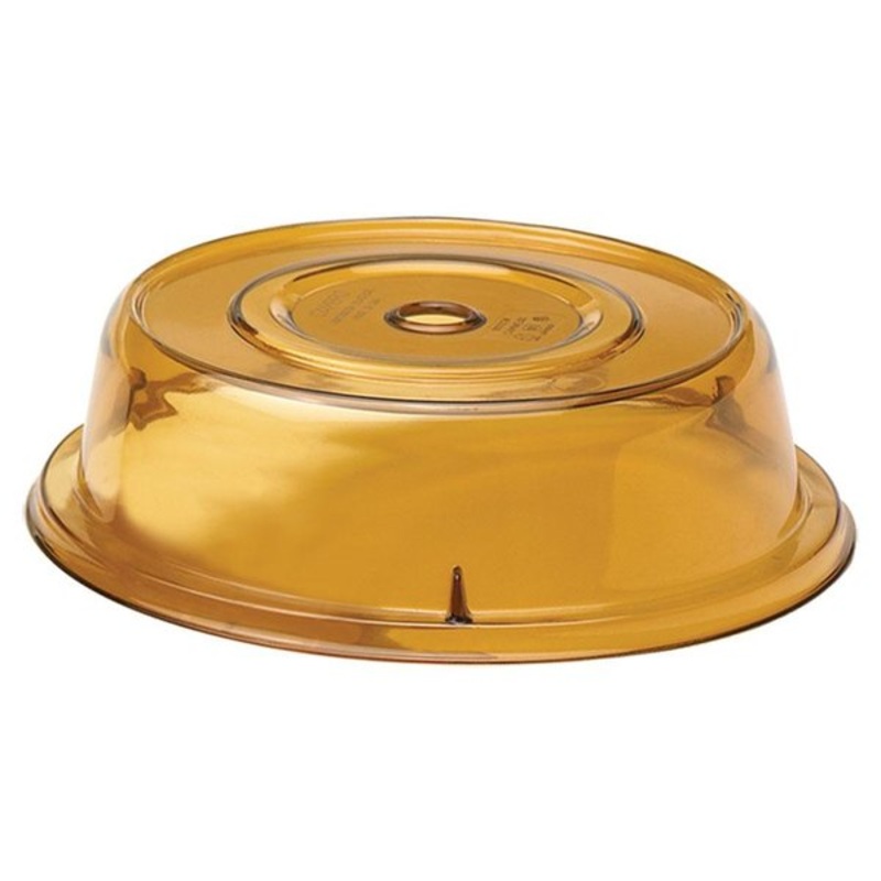 Cambro Camwear Camcover 10" Amber Plate Cover 9011CW153