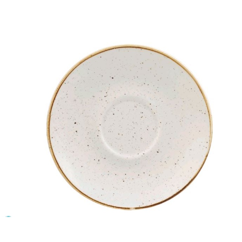 Churchill Super Vitrified Stonecast 6.25" Barley Saucer SWHSCSS 1*