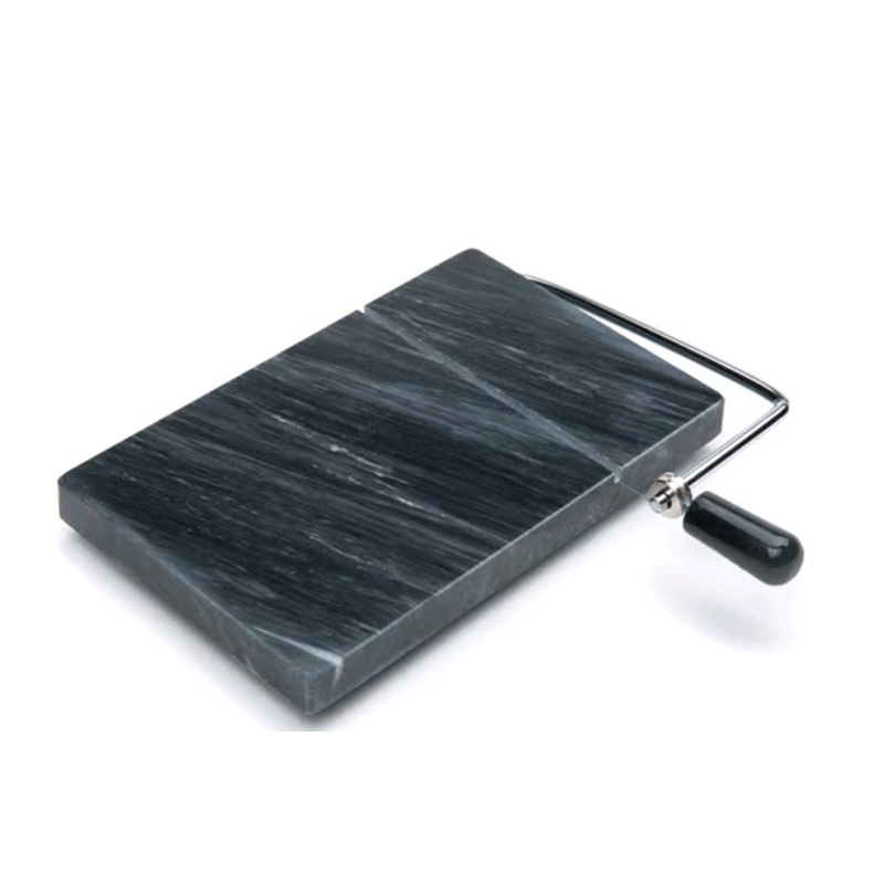 Fox Run  Marble board Cheese Slicer, Black