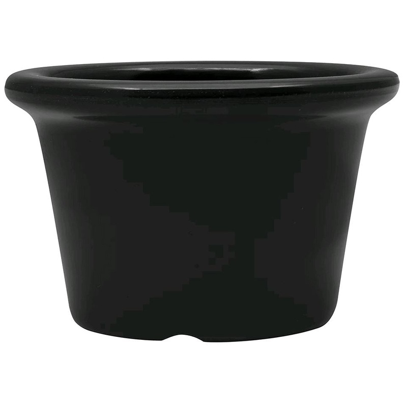 GET 1.5 oz Black Sauce Cup/Ramekin S-610-BK