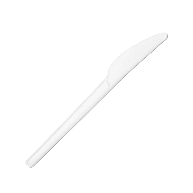 Globe Commercial 6.5" Compostable - 6.5"H Knives / White - 6152, Pack of 100
