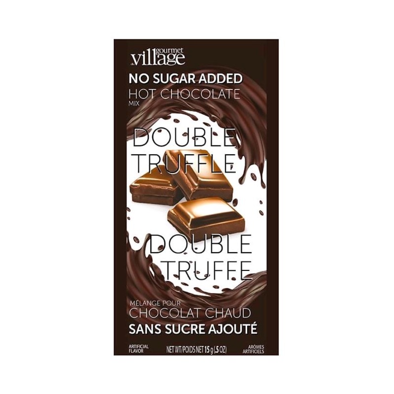 Gourmet du Village Double Truffle Sugar Free Hot Chocolate GCHOMN1