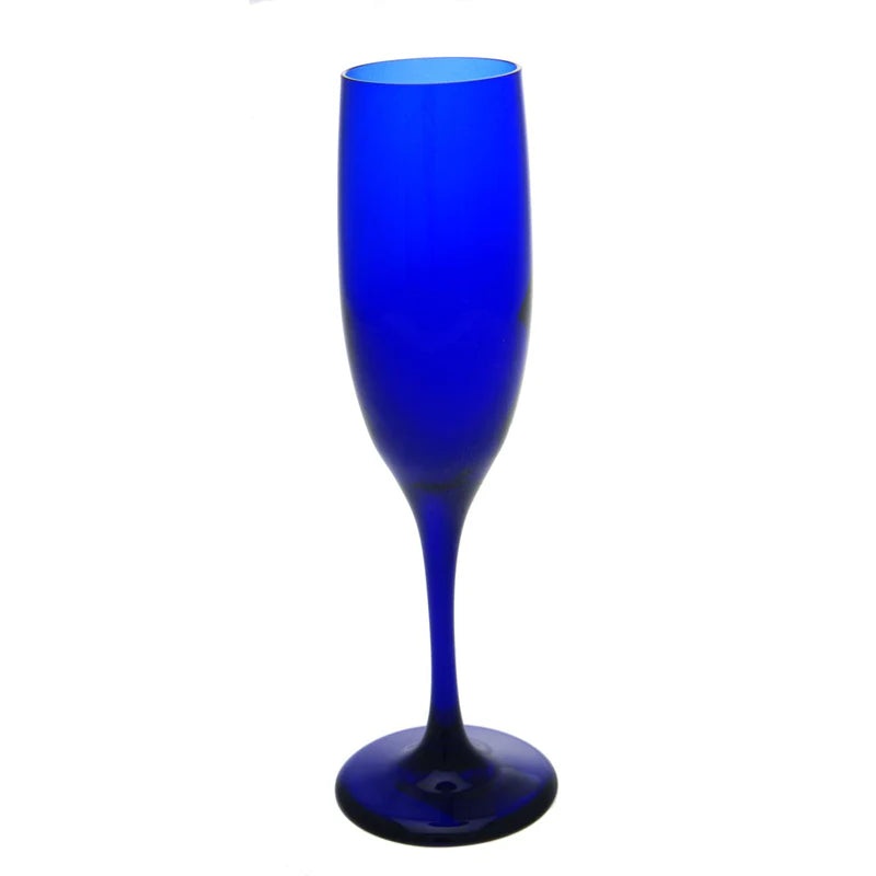 Libbey Tall Champagne Flute Colbalt 4196SRB 12/1EA*