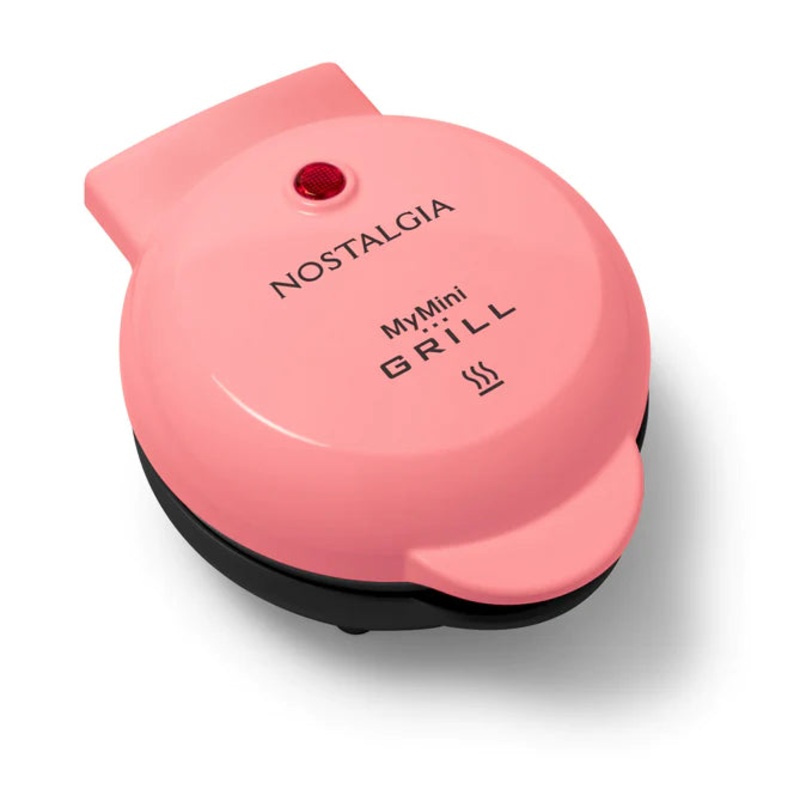 Nostalgia MyMini Personal Electric Grill Coral MGR5CRL